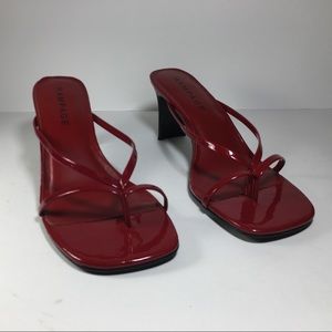 Red Rampage Fifth Avenue Heels Size 8